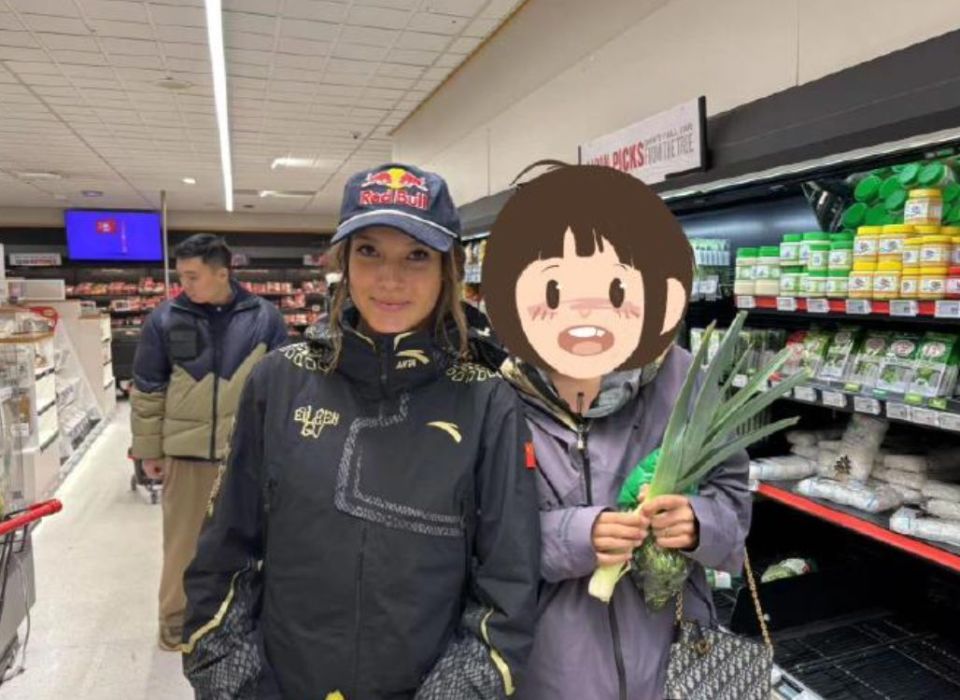 谷爱凌在新 谷爱凌在新